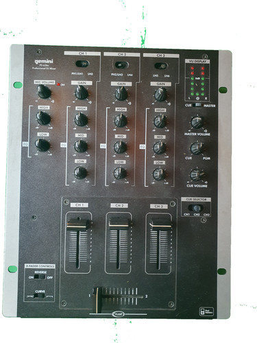 Gemini 626x mixer - gemini, dj