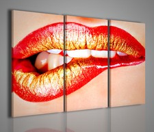 QUADRO MODERNO SEXY LIPS QUADRI MODERNI ARREDAMENTO MODERNO CENTRO ESTETICO TELE