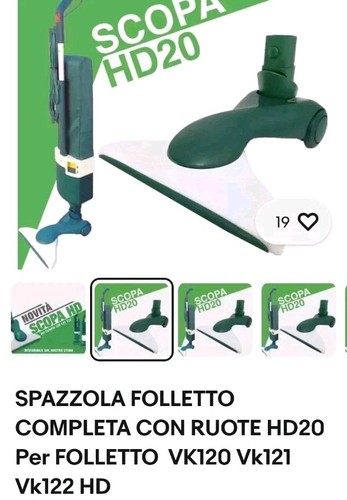 Spazzola scopa folletto - scopa,