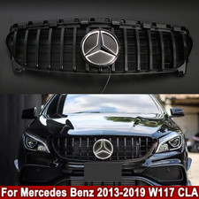 Gloss Black Grill For Mercedes