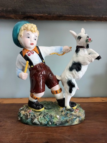 Statua rara bambino con - bambino,