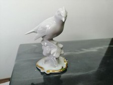 Rosenthal Ottmar Obermaier scultura uccello porcellana oro n° 238 art deco déco