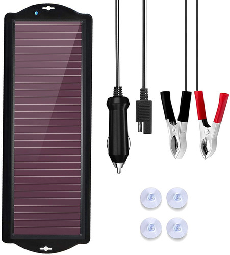 Caricabatteria auto solare - auto,