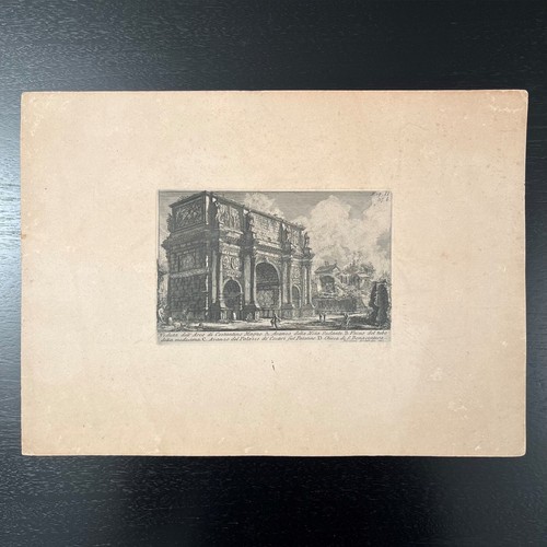 Acquaforte piranesi veduta - acquaforte, piranesi.