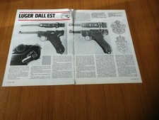 LUGER DAL EST PARABELLUM BULGARA PISTOLA SEMIAUTOMATICA CARATTERISTICHE DATI
