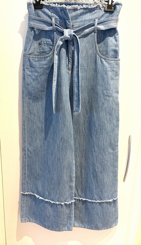 Jeans donna agnona culotte - jeans,