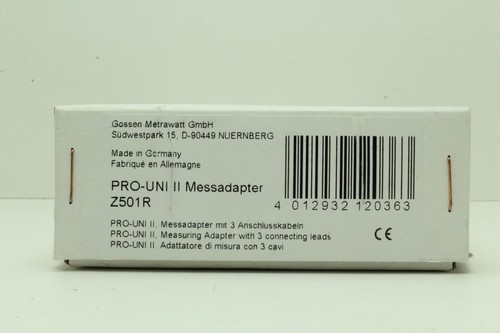 Gossen metrawatt pro uni - gossen, pro-uni