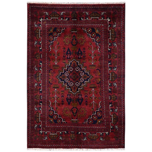 Tappeto lana 1 rosso - tappeto,