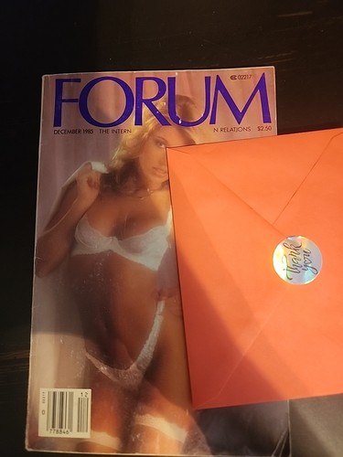 Forum december 1985 magazine - december,