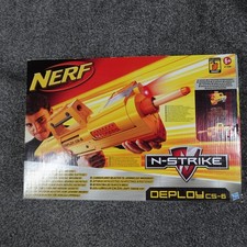 NUOVO Nerf Gun N-Strike Deploy CS-6 con clip rivista giochi di combattimento
