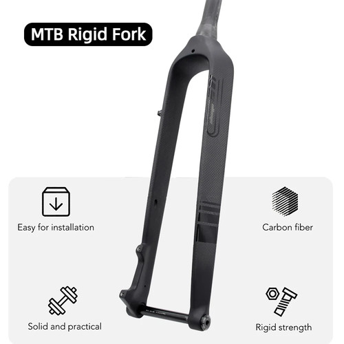Forcella rigida mtb fibra - , di