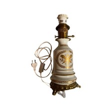 Lampada porcellana dorata - lampada,
