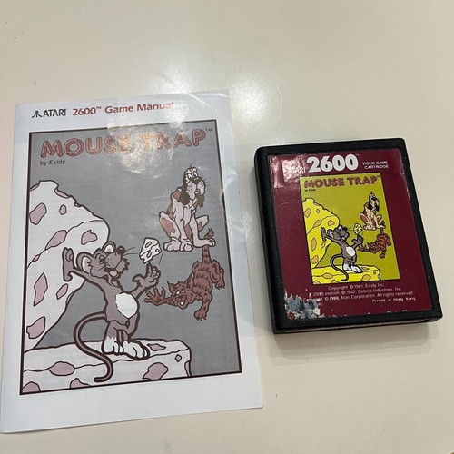 Mouse trap atari - trap, 2600