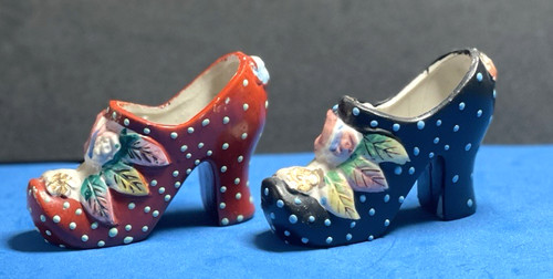 Coppia scarpe vintage lettera - coppia, "lettera