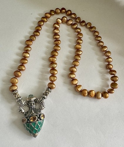 Collana perle citrino - collana,