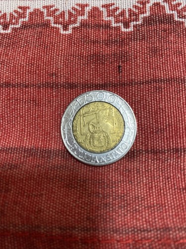 Moneta 500 lire polizia - polizia, di
