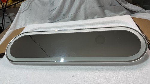 Specchio led ovale - ovale, bianco