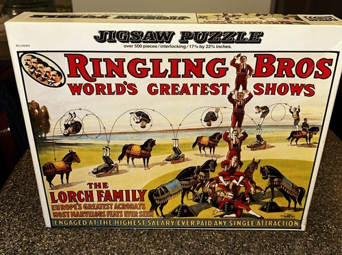 Puzzle vintage ringling - vintage, bros