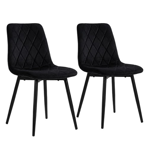 Sedie cucina velluto imbottite