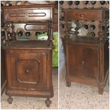COPPIA DI ANTICHI COMODINI DEL