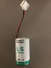 PILA LITIO SAFT LS33600 3.6 V LS 33600 16500 17Ah D TORCIA Li-SoCI2