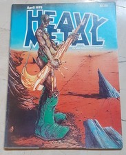 Heavy metal magazine adult comics april 1978