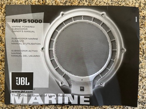 Jbl mps1000 marine - mps1000, powered
