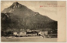 LAGO DI LECCO MONTE BARRO - PORTO FRAZIONE DI MALGRATE CARTOLINA PAESAGGISTICA