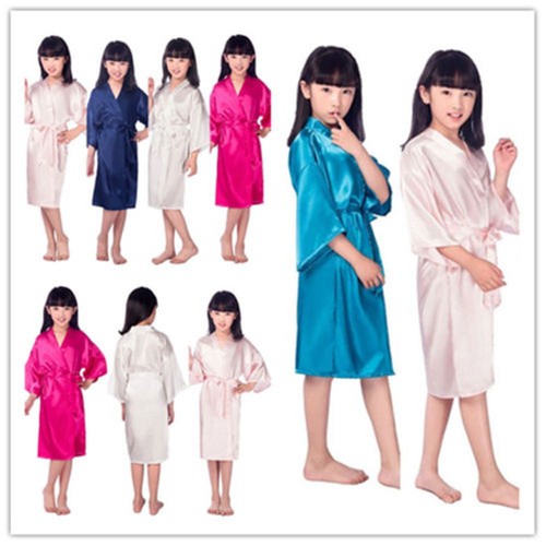 Accappatoio kimono raso