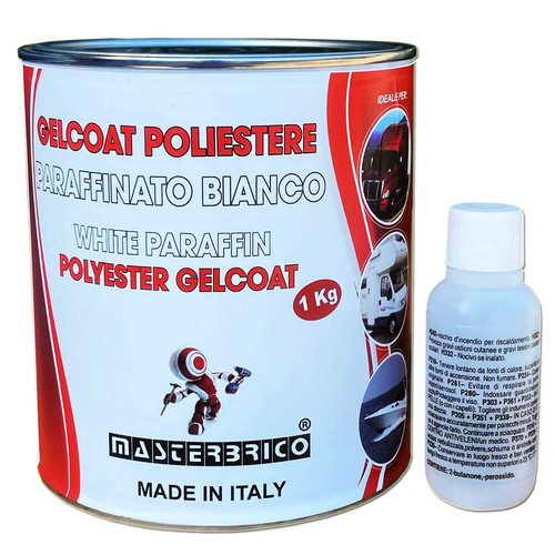 Gelcoat paraffinato bianco per - gelcoat,