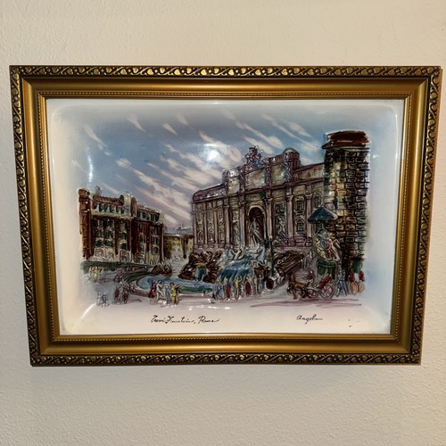 Quadro vintage angelo - quadro, firmato