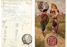 CPA Ferranti Costumi romani