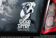Parson russell terrier car - terrier,