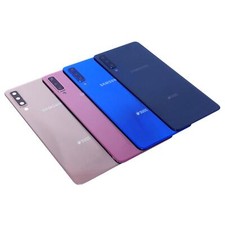 Cover copri batteria originale Samsung Galaxy A7 2018 Duos SM-A750F vetro fotocamera adesivo