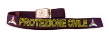 CINTURA PROTEZIONE CIVILE CINTURONE VOLONTARIO SOCCORRITORE CINTA PC