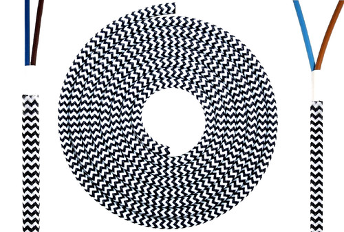 Cavo tessile piatto - x, 0,75