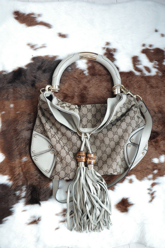Autentica borsa gucci - borsa, beige