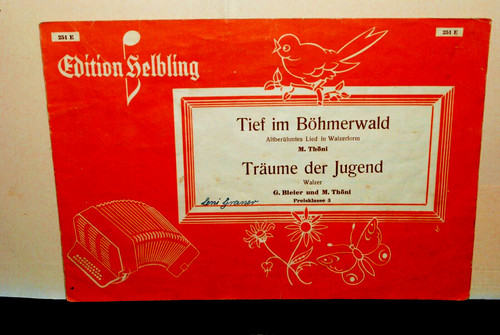 Tief böhmerwald träume - böhmerwald, /