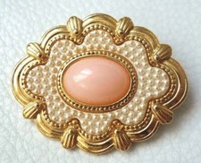 Grand BROCHE chic Doré style
