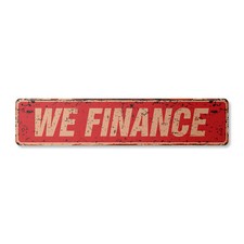 WE FINANCE Insegna Stradale