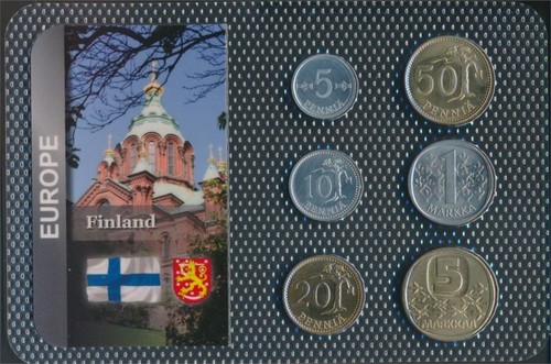 Monete finlandia 1988 brillant - monete,