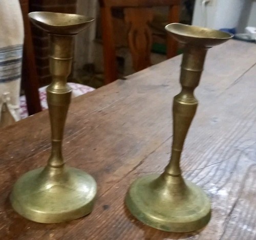 Candelabri vintage ottone - in, h