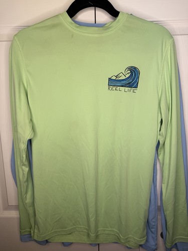 Shirt pesca reel life upf - t-shirt,
