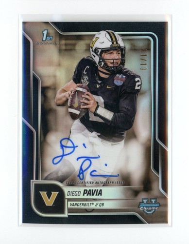 Diego pavia 2025 bowman - 2025, cromo