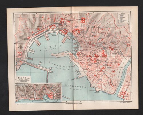 Mappa pianta della città - , city
