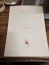 Imago Italiae Farmitalia 1950 Tav. 8 Lazio Ill. Nicouline S1 ^