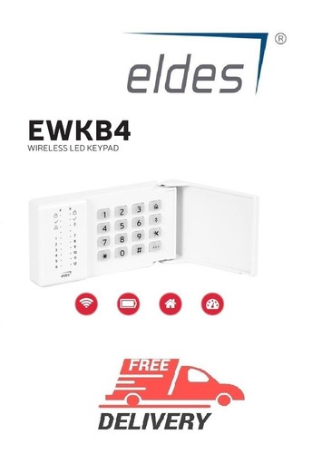 Eldes wireless keypad ewkb4 - keypad,