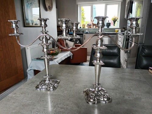 Coppia candelabri vintage - coppia,