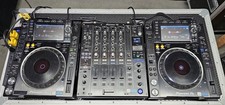 Pioneer CDJ 2000 Nexus2 Set con DJM 900NXS2 con flight case