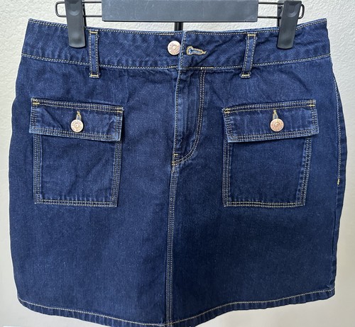 Gonna denim blu zara - zara, z1975